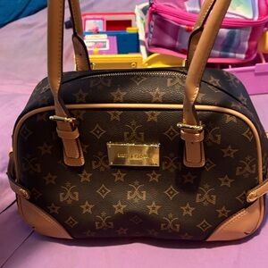 Brown Designer Handbag